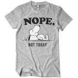 Peanuts - Nope. Not Today Mens T-Shirt