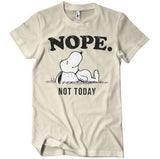 Peanuts - Nope. Not Today Mens T-Shirt