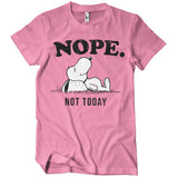 Peanuts - Nope. Not Today Mens T-Shirt