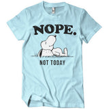 Peanuts - Nope. Not Today Mens T-Shirt