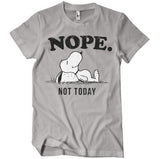 Peanuts - Nope. Not Today Mens T-Shirt