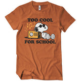Peanuts - Snoopy - Too Cool For School Mens T-Shirt