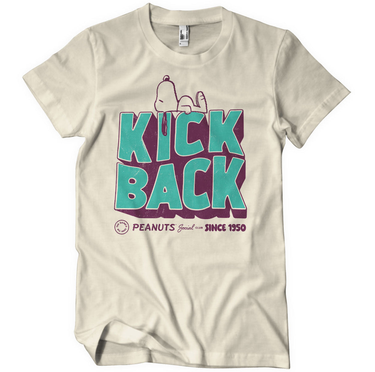 Peanuts - Kick Back Social Club Mens T-Shirt
