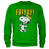 Peanuts - Snoopy - Friyay! Sweatshirt featuring the Friyay! Sweatshirt design
