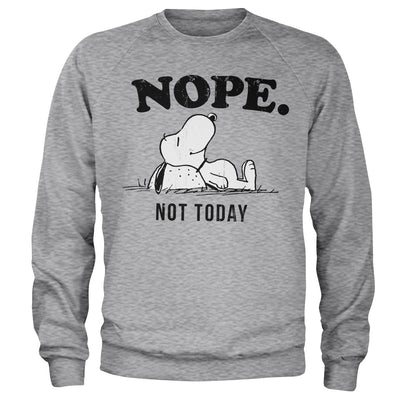 Peanuts - Nope. Not Today Sweatshirt