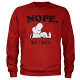 Peanuts - Nope. Not Today Sweatshirt