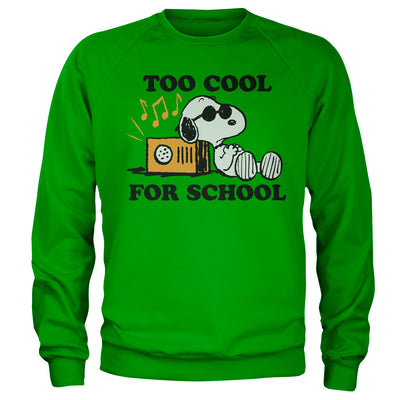 Peanuts - Snoopy - Too Cool For School Sweatshirt