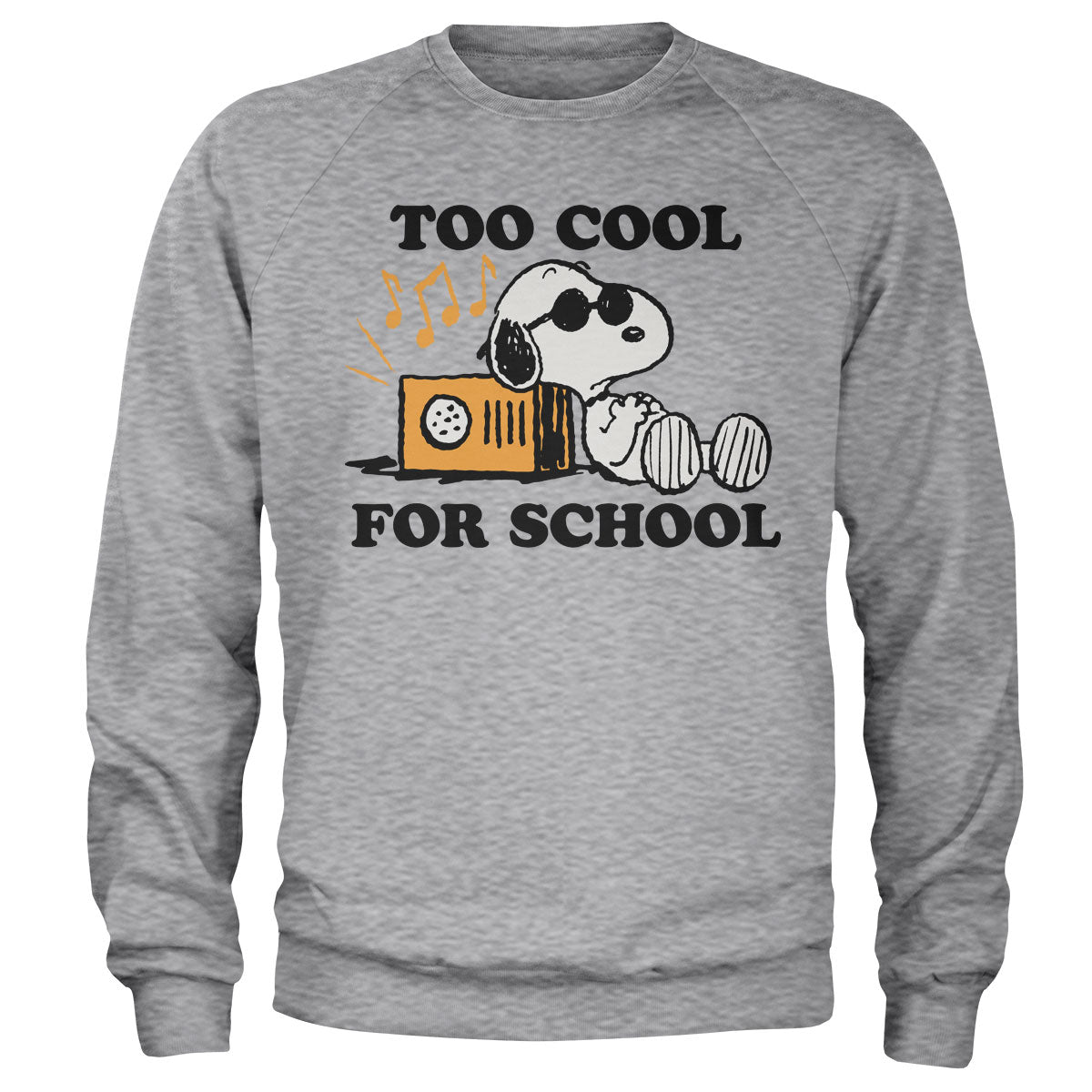 Peanuts - Snoopy - Too Cool For School Sweatshirt