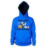 Peanuts - Snoopy - Too Cool For School Hoodie featuring the Too Cool For School Hoodie design