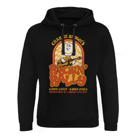 Peanuts - Charlie Browns Rockin Rally Epic Hoodie featuring the Charlie Browns Rockin Rally Epic Hoodie design