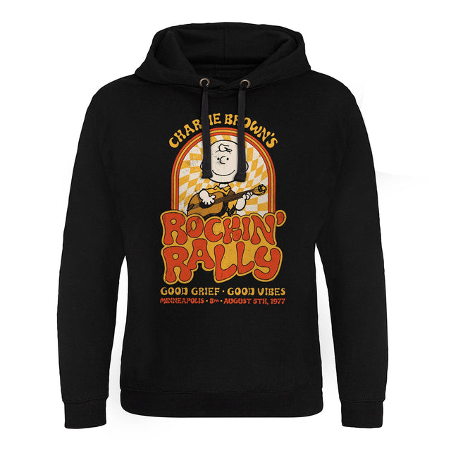 Peanuts - Charlie Browns Rockin Rally Epic Hoodie featuring the Charlie Browns Rockin Rally Epic Hoodie design