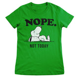 Peanuts - Nope. Not Today Women T-Shirt