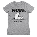 Peanuts - Nope. Not Today Women T-Shirt