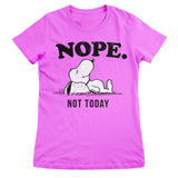 Peanuts - Nope. Not Today Women T-Shirt
