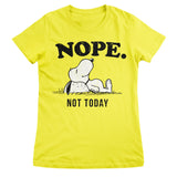 Peanuts - Nope. Not Today Women T-Shirt