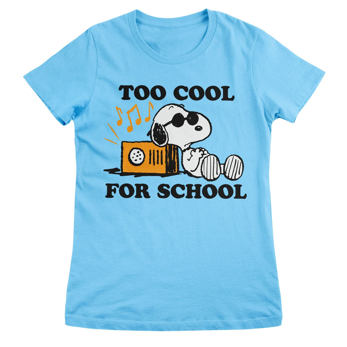 Peanuts - Snoopy - Too Cool For School Women T-Shirt