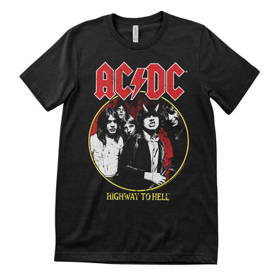 AC/DC - Highway To Hell 1979 Tour Mens T-Shirt