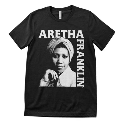 Aretha Franklin - Portrait Mens T-Shirt