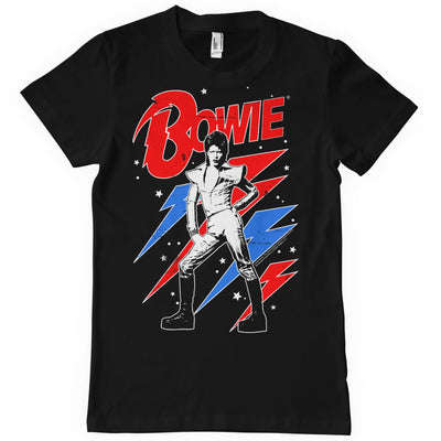 David Bowie - Bowie - Lightning Bolt Mens T-Shirt