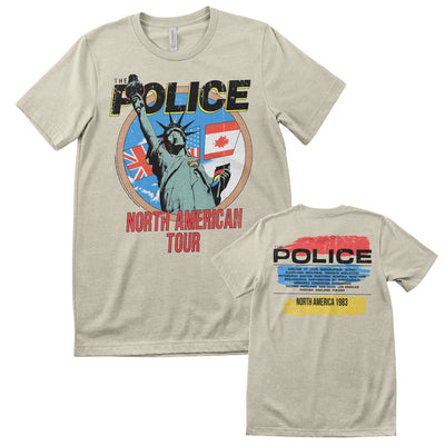 The Police - North American Tour Mens T-Shirt