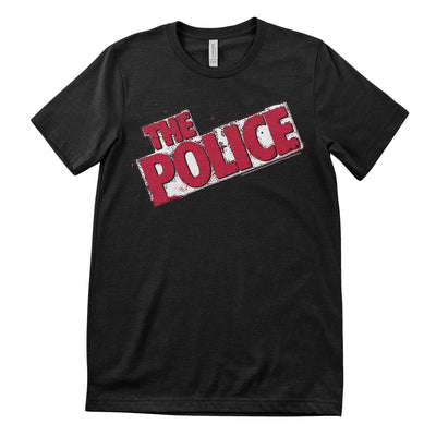 The Police - Distressed Logo Mens T-Shirt