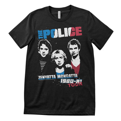 The Police - Zenyatta Mondatta Tour Mens T-Shirt