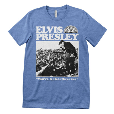 Elvis Presley - Heartbreaker Mens T-Shirt