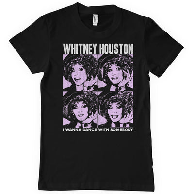 Whitney Houston - Pop Art Mens T-Shirt