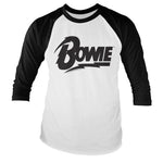 David Bowie - Logo Baseball Long Sleeve T-Shirt