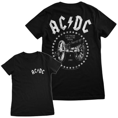 AC/DC - For Those About To Rock Women T-Shirt