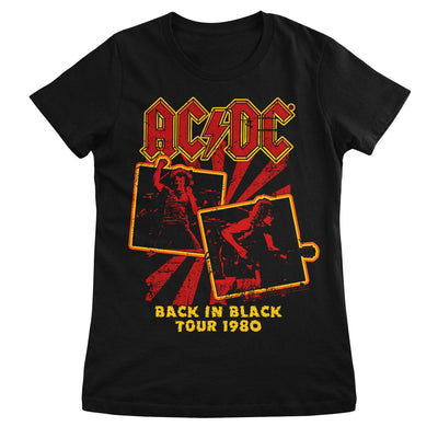 AC/DC - Back In Black Tour 1980 Women T-Shirt