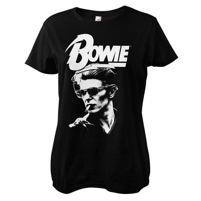 David Bowie - Bowie Smoking Portrait Women T-Shirt