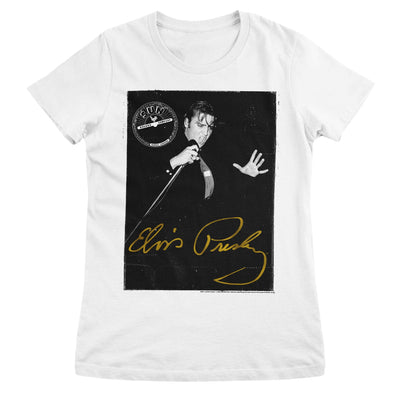 Elvis Presley - Golden Signature Women T-Shirt