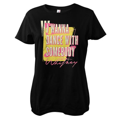 Whitney Houston - I Wanna Dance With Somebody Washed Women T-Shirt