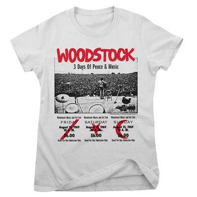 Woodstock - 3 Day Ticket Women T-Shirt