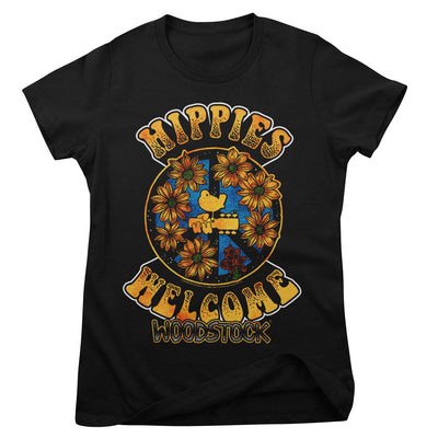 Woodstock - Hippies Welcome Women T-Shirt