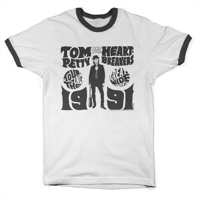 Tom Petty & The Heartbreaker - Tom Petty - Great Wide Open Ringer Mens T-Shirt