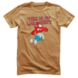 Smurfs - The Smurfs - This Is My Lazy Shirt Mens T-Shirt