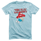 Smurfs - The Smurfs - This Is My Lazy Shirt Mens T-Shirt