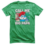 Smurfs - Call Me Big Papa Mens T-Shirt