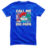 Smurfs - Call Me Big Papa Mens T-Shirt