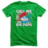 Smurfs - Call Me Big Papa Mens T-Shirt
