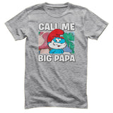 Smurfs - Call Me Big Papa Mens T-Shirt