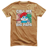 Smurfs - Call Me Big Papa Mens T-Shirt