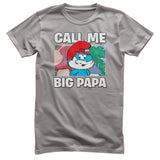Smurfs - Call Me Big Papa Mens T-Shirt