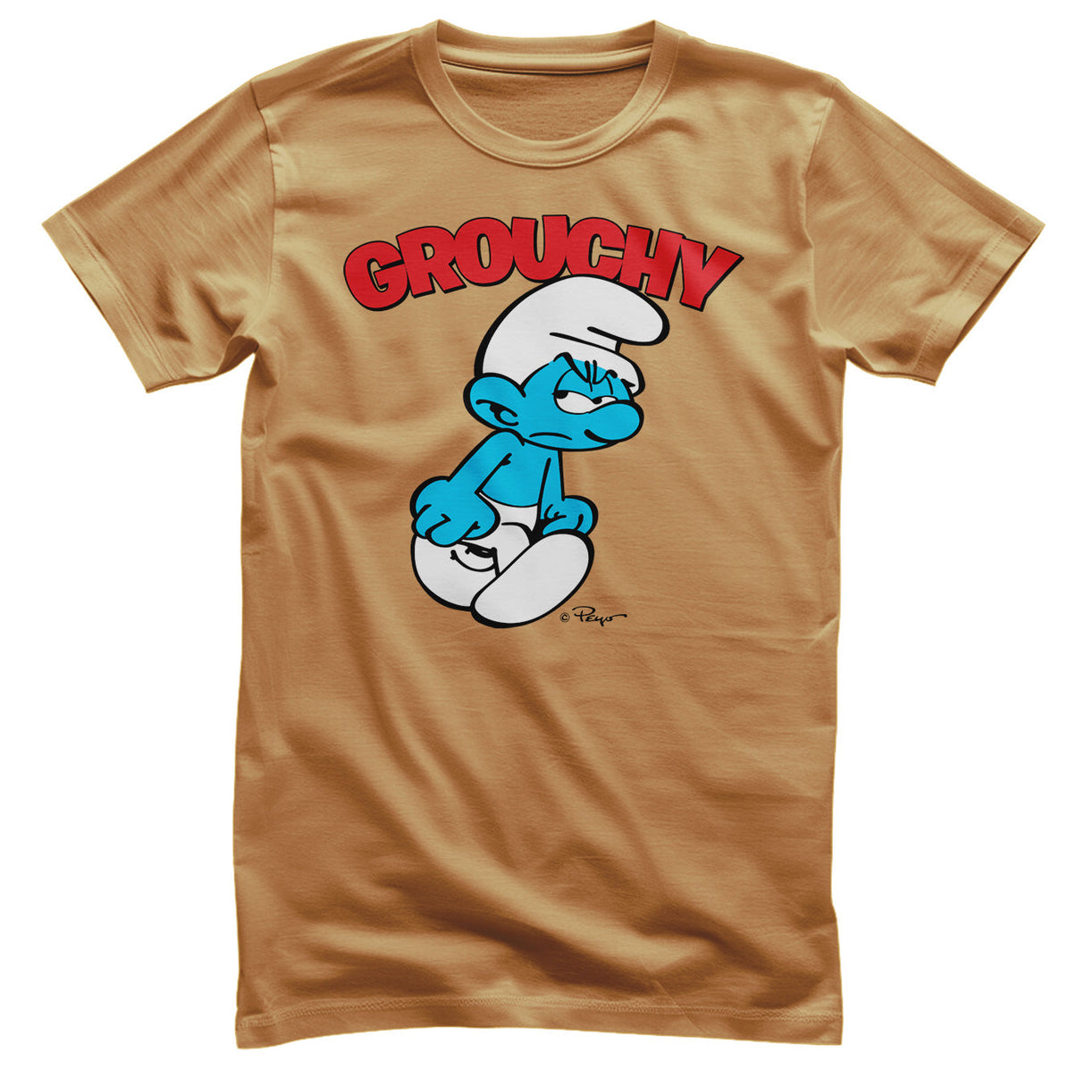Smurfs - Grouchy Mens T-Shirt