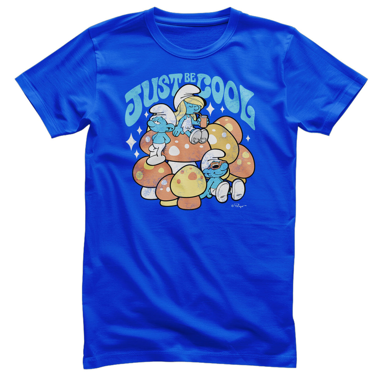 Smurfs - The Smurfs - Just Be Cool Mens T-Shirt