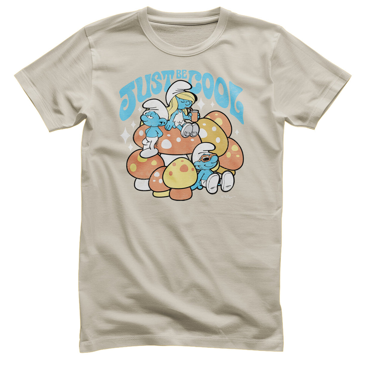 Smurfs - The Smurfs - Just Be Cool Mens T-Shirt