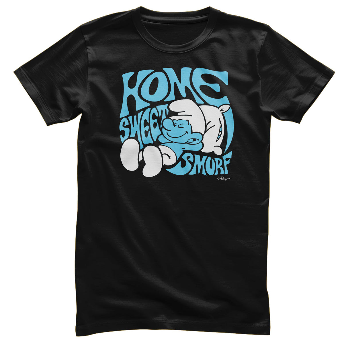 Smurfs - Home Sweet Smurf Mens T-Shirt