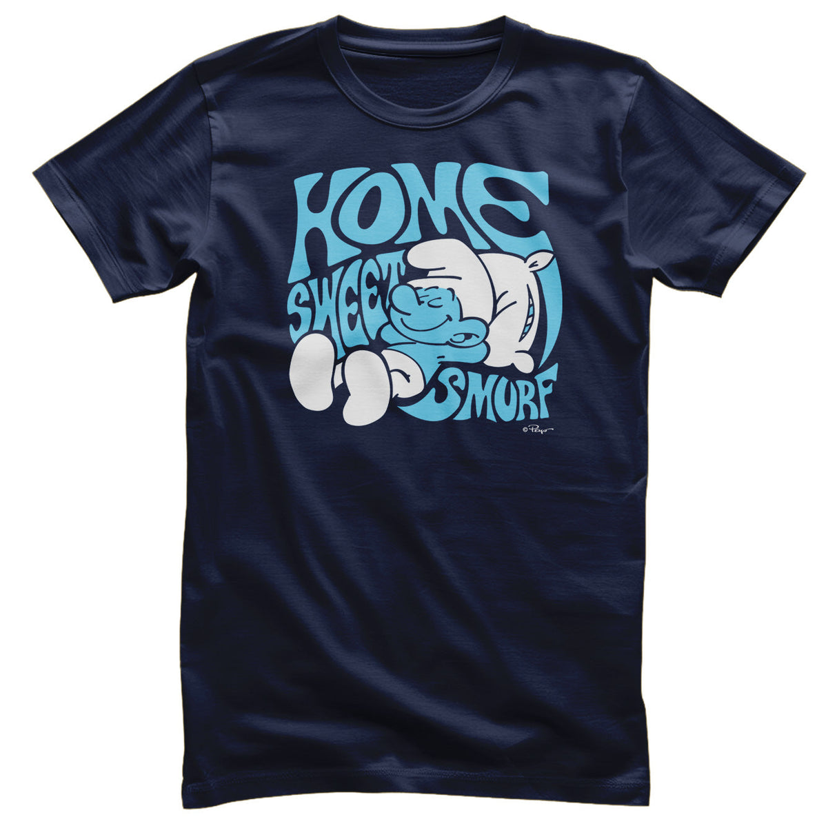 Smurfs - Home Sweet Smurf Mens T-Shirt
